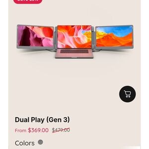 Dual Play (Gen 3) Triple Screen Laptop Accessory